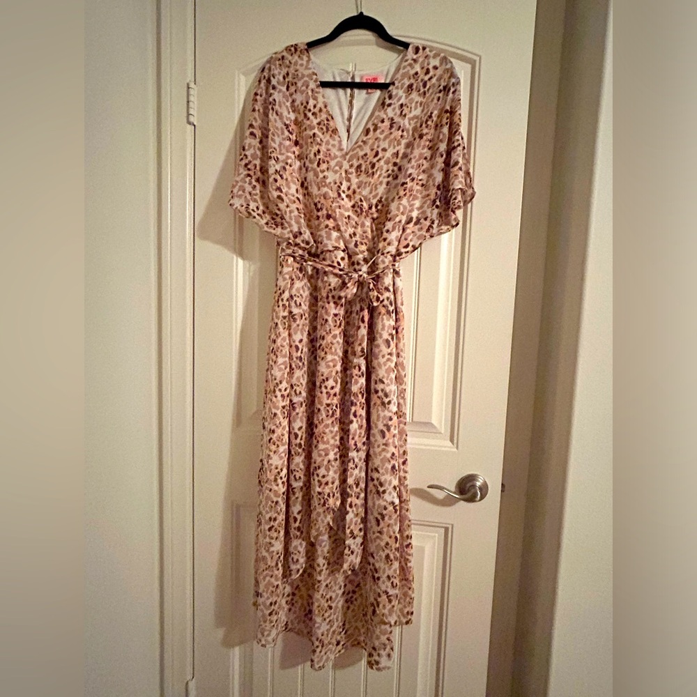 EVRI high-low tie front dress